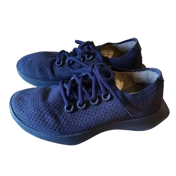 Allbirds | Women’s Lightweight sneakers navy blue running shoes EUC size 8 - Picture 4 of 9